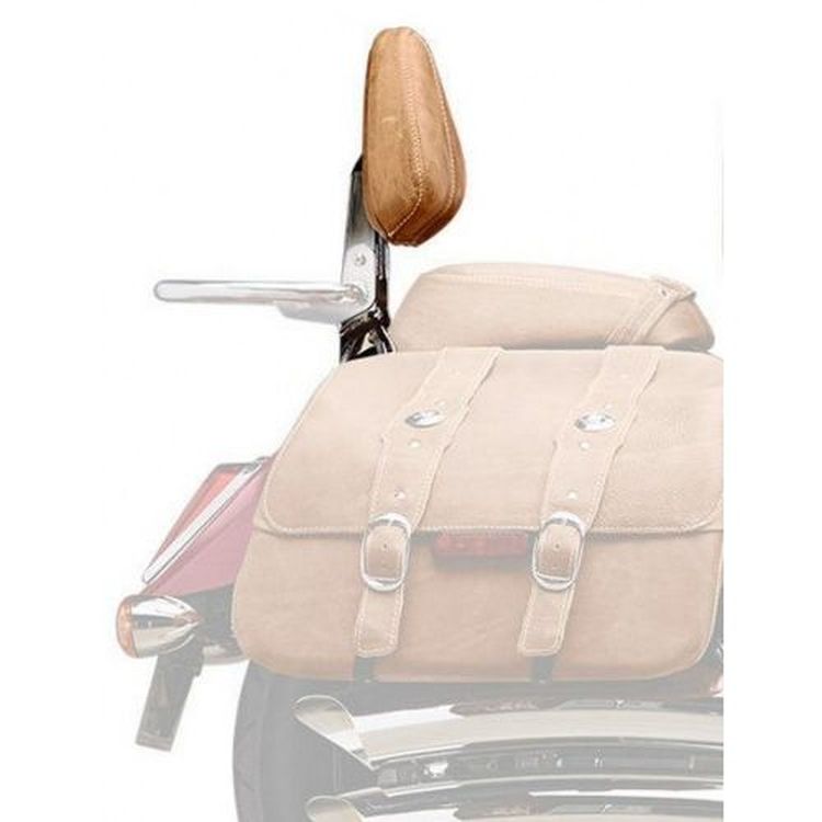 Indian Scout Heritage Leather Backrest Pad Moore Speed Racing